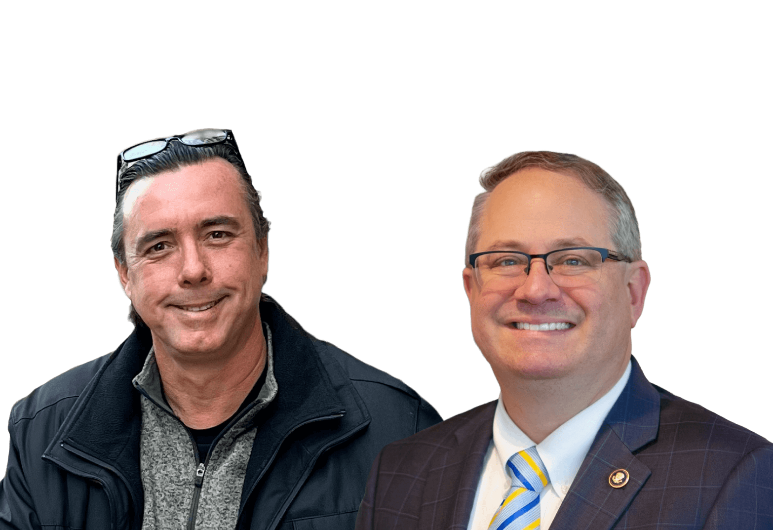 Entrepreneur and Former SREC Brandon Barnes for SD-19, and Trey Trainor, candidate for Congress in Texas's 21st Congressional District